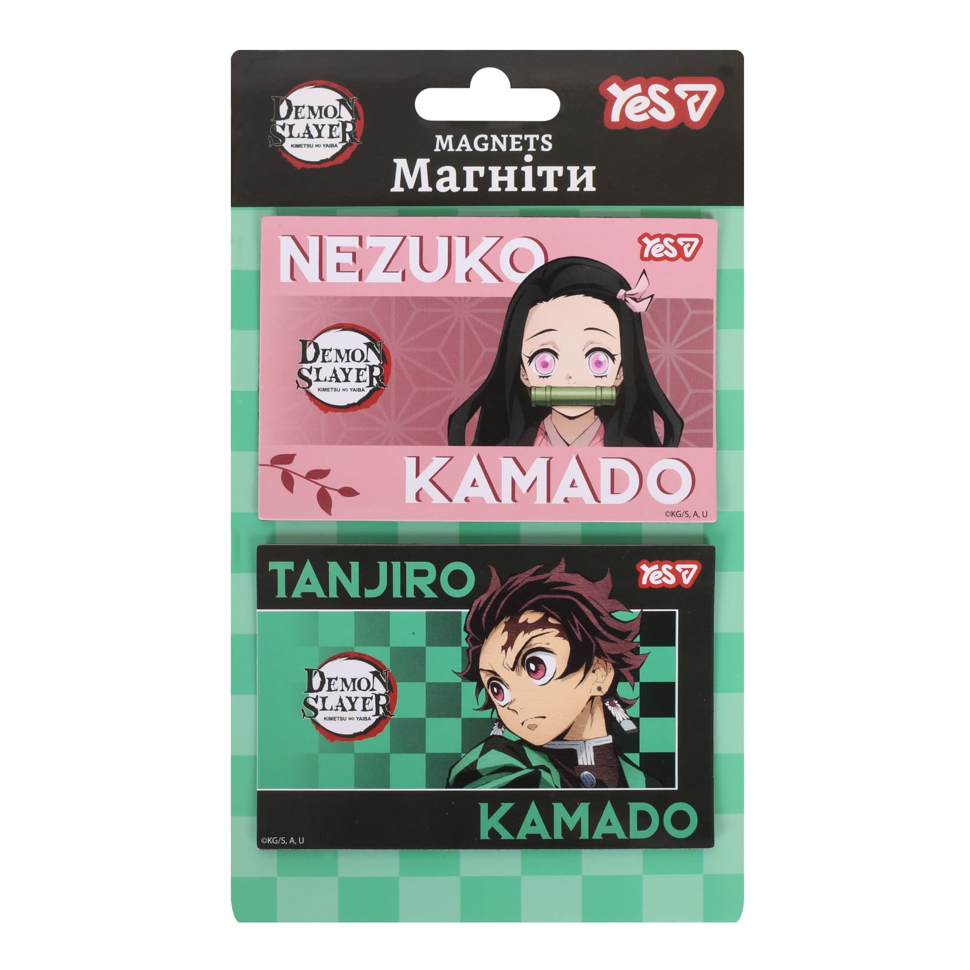 Магниты "Yes" Slayer. Nezuko 6х9см 2шт №708559